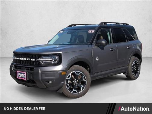 Carbonized Gray Metallic 2025 Ford Bronco Sport Outer Banks