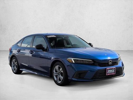 Aegean Blue Metallic 2024 Honda Civic Sport