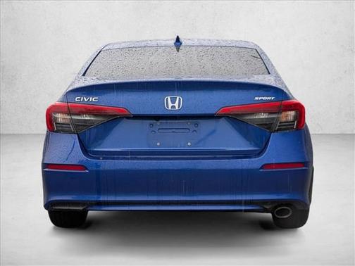 Aegean Blue Metallic 2024 Honda Civic Sport