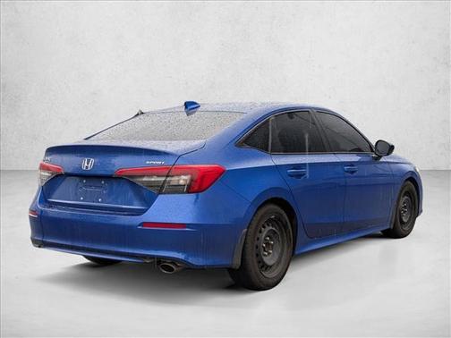 Aegean Blue Metallic 2024 Honda Civic Sport