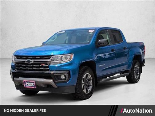 Bright Blue Metallic 2022 Chevrolet Colorado Z71