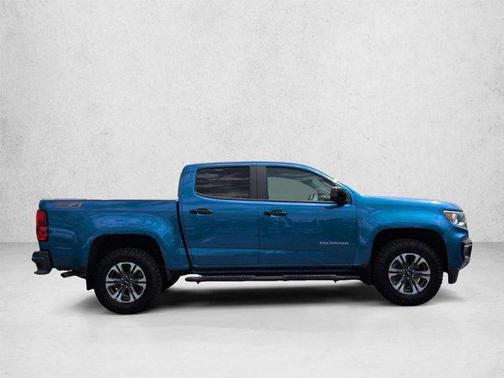 Bright Blue Metallic 2022 Chevrolet Colorado Z71