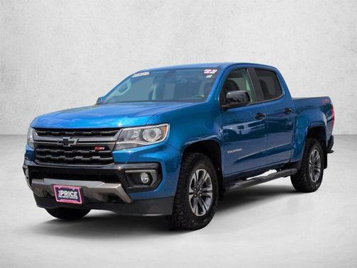 Bright Blue Metallic 2022 Chevrolet Colorado Z71