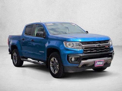 Bright Blue Metallic 2022 Chevrolet Colorado Z71
