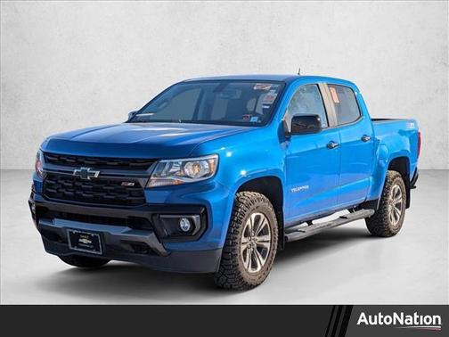 Bright Blue Metallic 2022 Chevrolet Colorado Z71