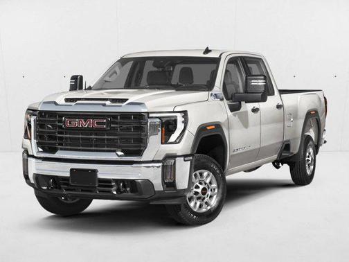 Glacier White Tricoat 2026 GMC Sierra 2500 Denali Ultimate