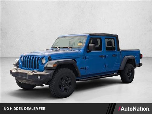 Hydro Blue Pearlcoat 2022 Jeep Gladiator Sport