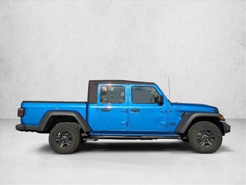 Hydro Blue Pearlcoat 2022 Jeep Gladiator Sport