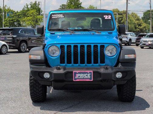 Hydro Blue Pearlcoat 2022 Jeep Gladiator Sport