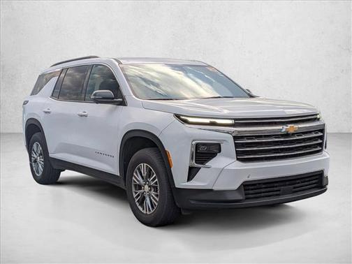 Summit White 2024 Chevrolet Traverse LT