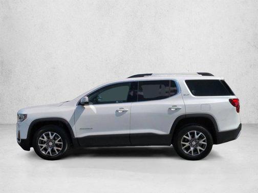 White Frost Tricoat 2023 GMC Acadia AWD SLT