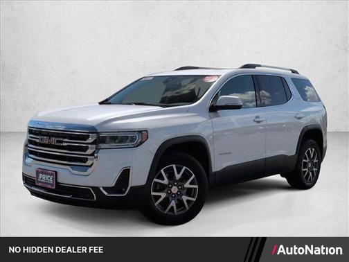 White Frost Tricoat 2023 GMC Acadia AWD SLT