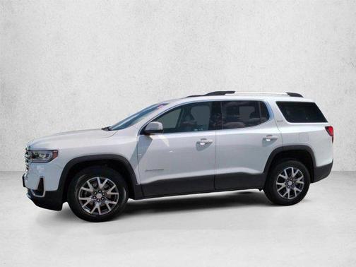 White Frost Tricoat 2023 GMC Acadia AWD SLT