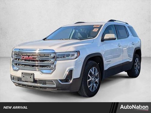 White Frost Tricoat 2023 GMC Acadia AWD SLT