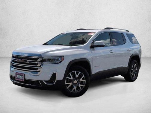White Frost Tricoat 2023 GMC Acadia AWD SLT