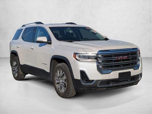 White Frost Tricoat 2023 GMC Acadia AWD SLT