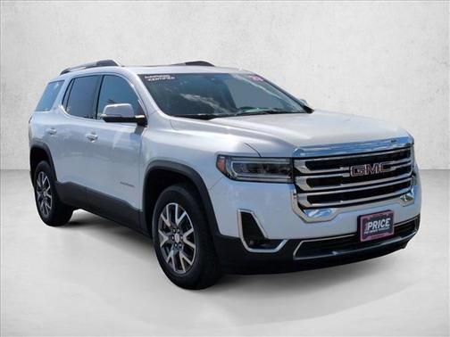 White Frost Tricoat 2023 GMC Acadia AWD SLT