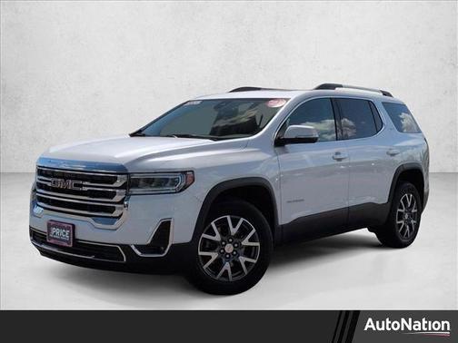 White Frost Tricoat 2023 GMC Acadia AWD SLT