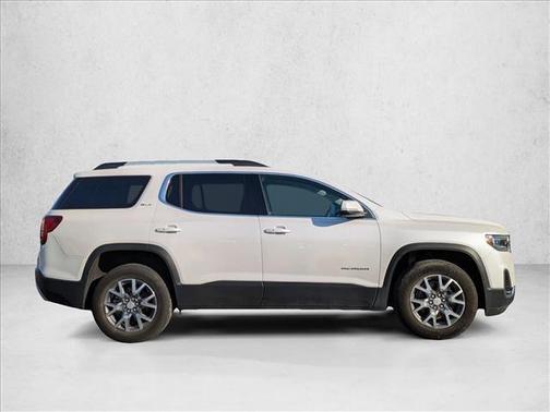 White Frost Tricoat 2023 GMC Acadia AWD SLT