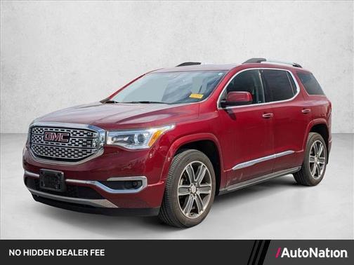 Crimson Red Tintcoat 2018 GMC Acadia Denali