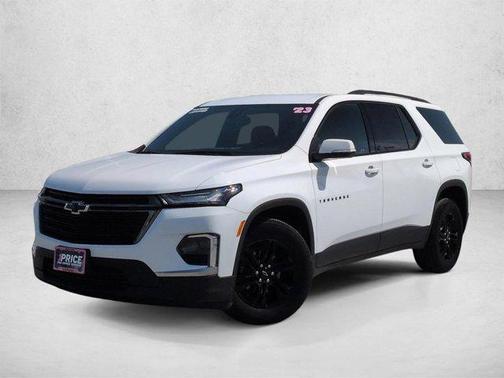 Summit White 2023 Chevrolet Traverse LT Cloth