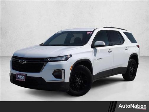 Summit White 2023 Chevrolet Traverse LT Cloth