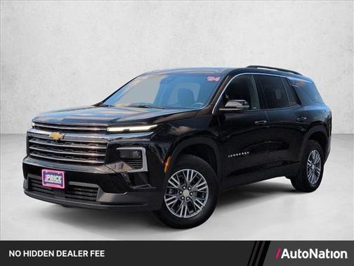 Mosaic Black Metallic 2024 Chevrolet Traverse LT