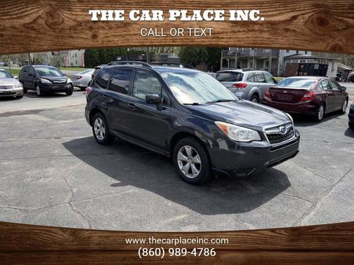 Crystal Black Silica 2015 Subaru Forester 2.5i Premium