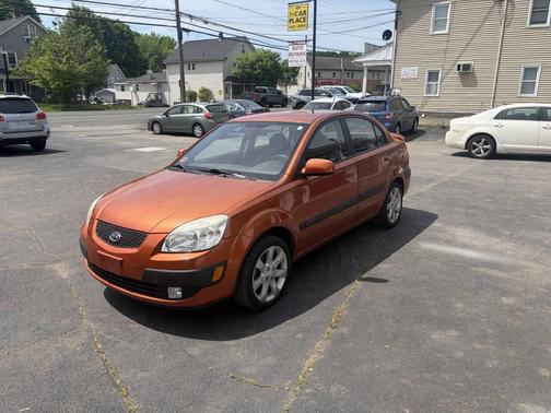 Sunset Orange 2009 Kia Rio SX