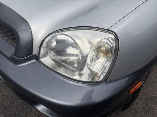 Silver 2004 Hyundai SANTA FE LX