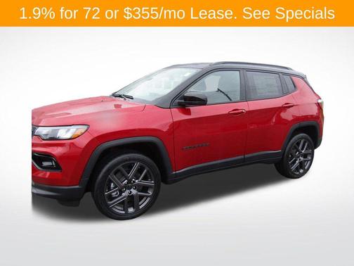 Red Hot Pearlcoat 2026 Jeep Compass Limited