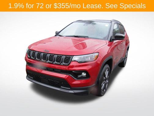 Red Hot Pearlcoat 2026 Jeep Compass Limited