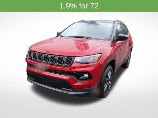 Red Hot Pearlcoat 2026 Jeep Compass Limited