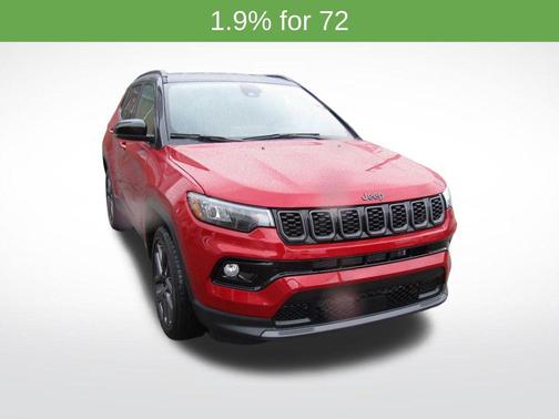Red Hot Pearlcoat 2026 Jeep Compass Limited