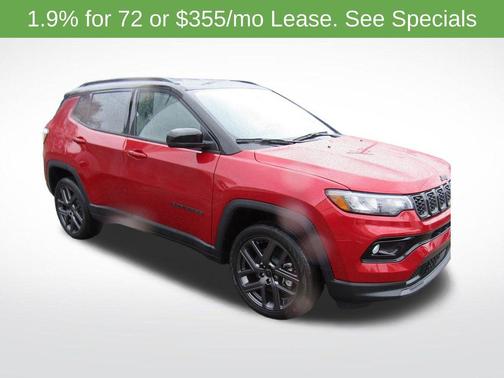 Red Hot Pearlcoat 2026 Jeep Compass Limited