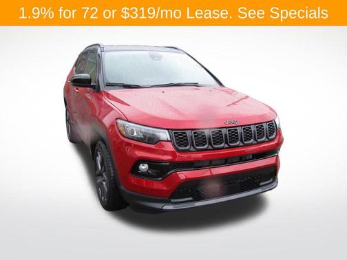Red Hot Pearlcoat 2026 Jeep Compass Limited