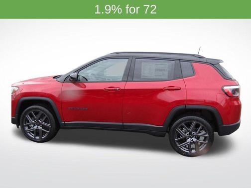 Red Hot Pearlcoat 2026 Jeep Compass Limited