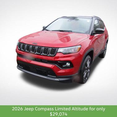 Red Hot Pearlcoat 2026 Jeep Compass Limited