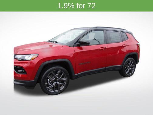 Red Hot Pearlcoat 2026 Jeep Compass Limited