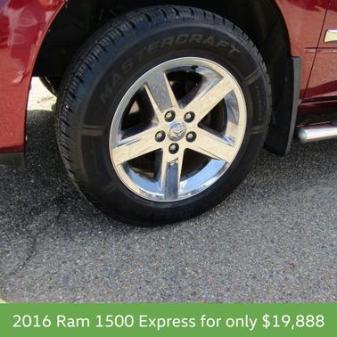 Delmonico Red Pearlcoat 2016 RAM 1500 Tradesman/Express