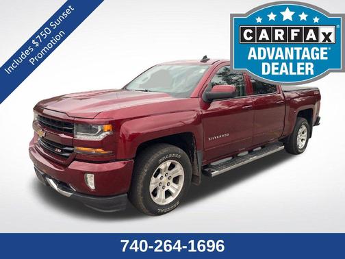 Siren Red Tintcoat 2017 Chevrolet Silverado 1500 2LT