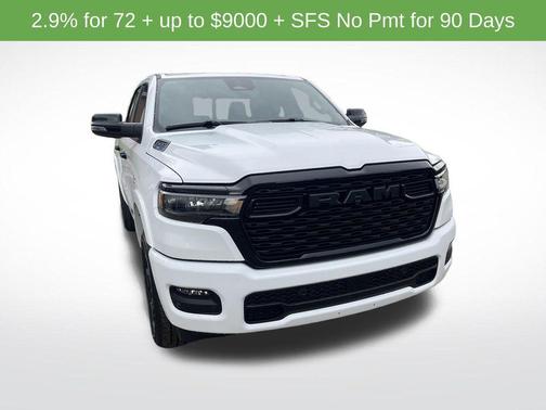 Bright White Clearcoat 2026 RAM 1500 Big Horn/Lone Star