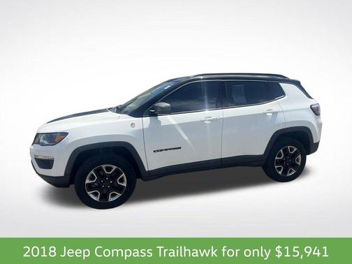 White Clearcoat 2018 Jeep Compass Trailhawk