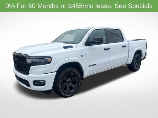Bright White Clearcoat 2026 RAM 1500 Big Horn/Lone Star