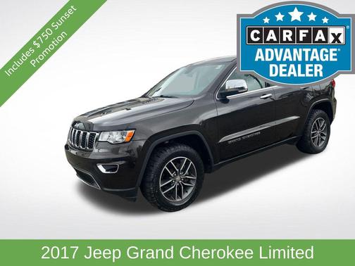 Luxury Brown Pearlcoat 2017 Jeep Grand Cherokee Limited