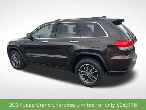 Luxury Brown Pearlcoat 2017 Jeep Grand Cherokee Limited