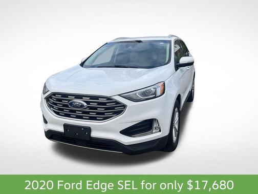 Oxford White 2020 Ford Edge SEL