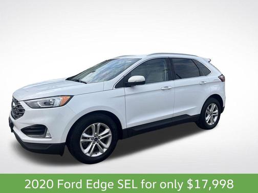 Oxford White 2020 Ford Edge SEL