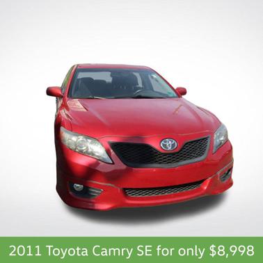 Barcelona Red Metallic 2011 Toyota Camry SE