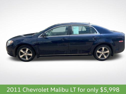 Imperial Blue Metallic 2011 Chevrolet Malibu 1LT